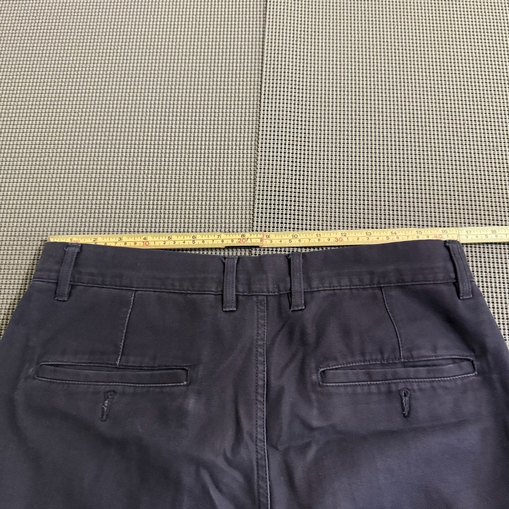H&M Essentials No. 9 Mens Regular Fit Chino Pants Navy Blue Size 32 - Picture 8 of 8